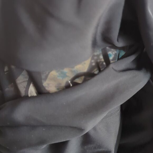 Cupshe women's black mesh swimsuit size small nwt - Picture 6 of 6